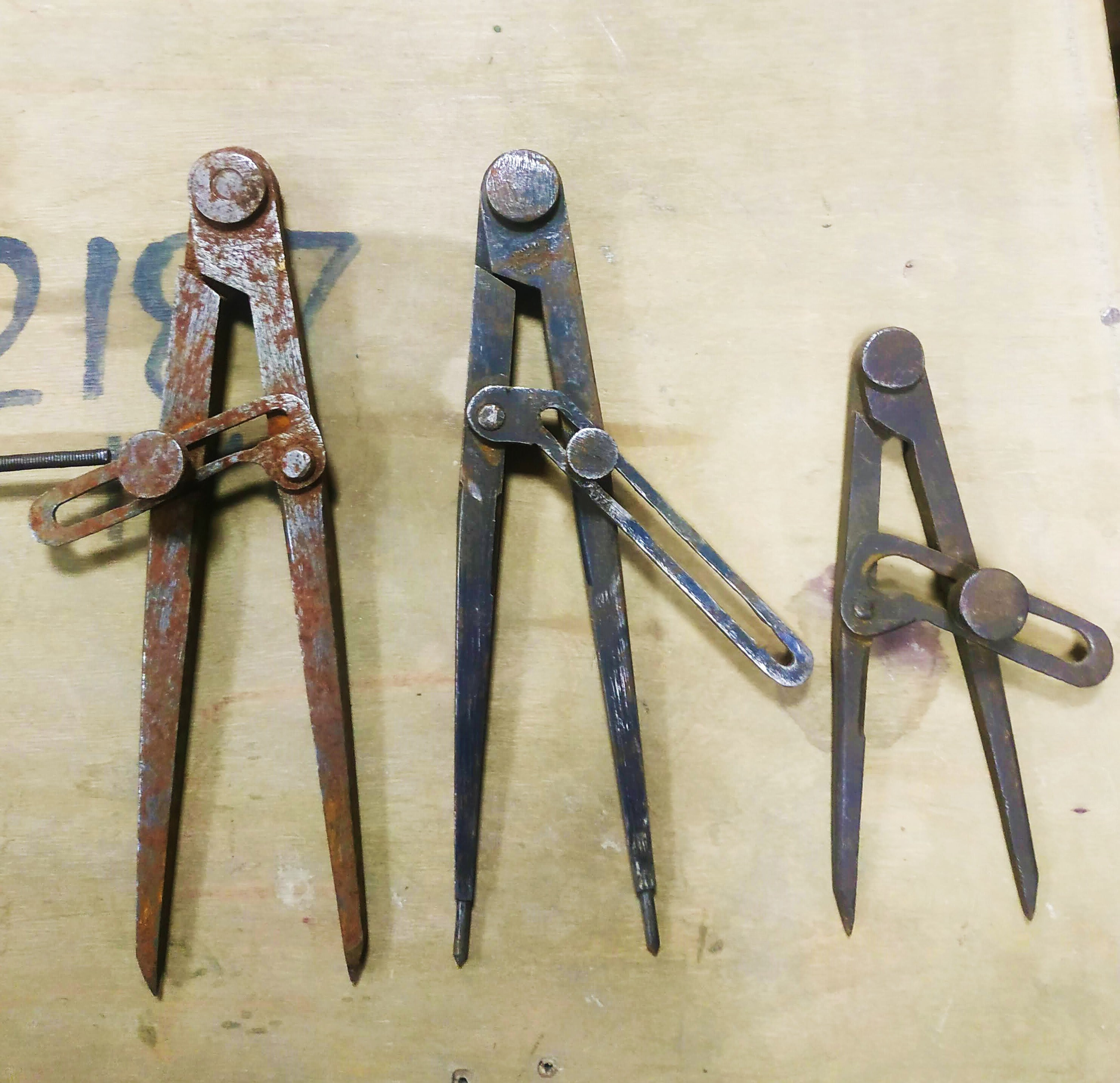 Vintage Compass Divider Caliper Machinist Tools Etsy