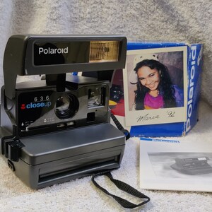 polaroid 363 close up