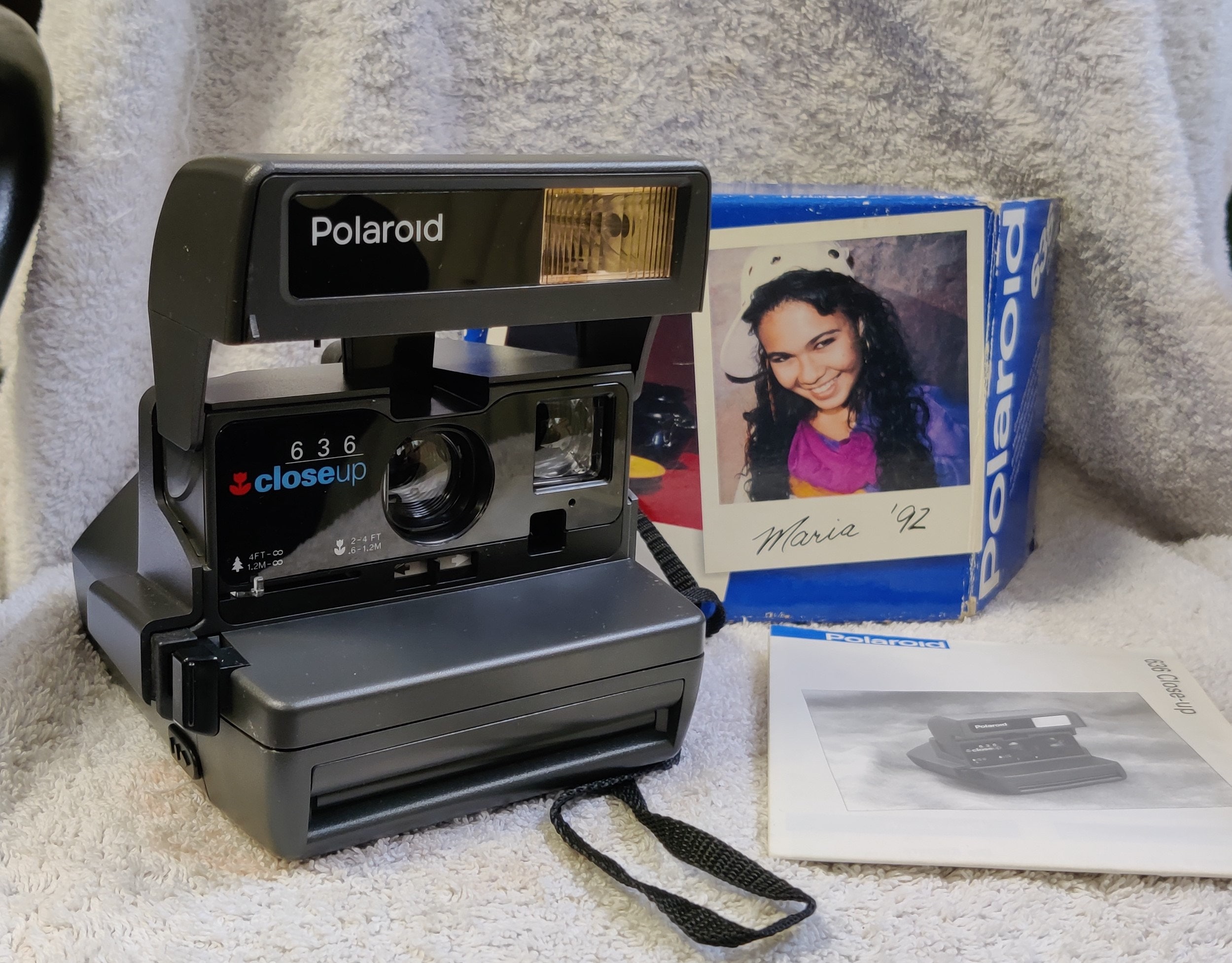 Vintage Polaroid 636 Close up Instant Camera. - Etsy Vintage Polaroid 636 Close up Instant Camera. - Etsy