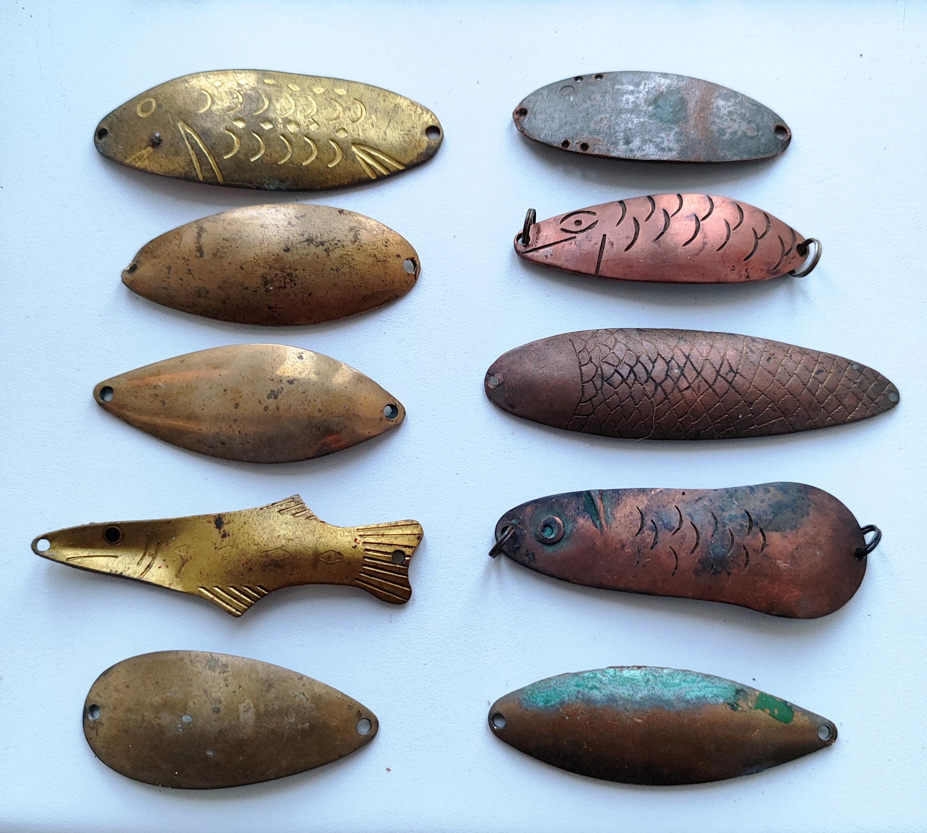Antique Brass Fishing Lures - Etsy Canada Antique Brass Fishing Lures - Etsy Canada