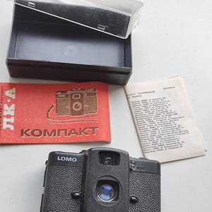 Vintage Lomo LC-A 35mm Compact Film Camera With Minitar 32mm lens