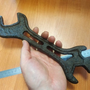 Antique Wrench Rustic Home Decor