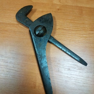 Vintage Iron Wrench Hand Tool for craftsman .
