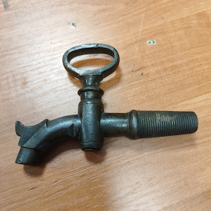 Vintage Beer, Wine Tap, Brass Industrial Decor.