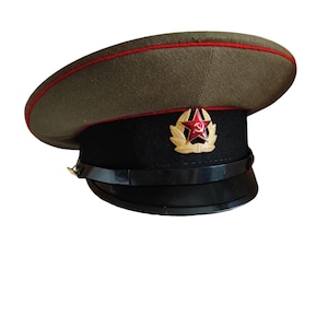 Vintage Militärhut UDSSR Armee Soldat DDR 1989-90