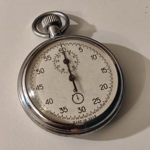 Vintage Mechanical stopwatch made in the USSR