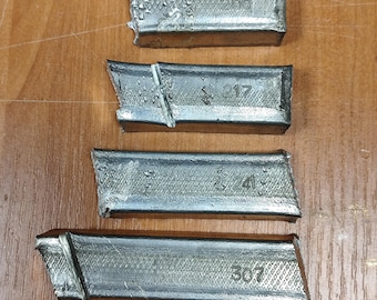 Tin Ingot - Tin Bullion Bar .9997 Sn Hand Poured