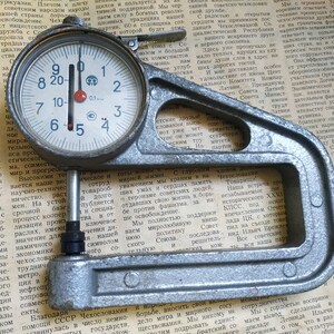 Vintage Micrometer In Good Condition made in USSR