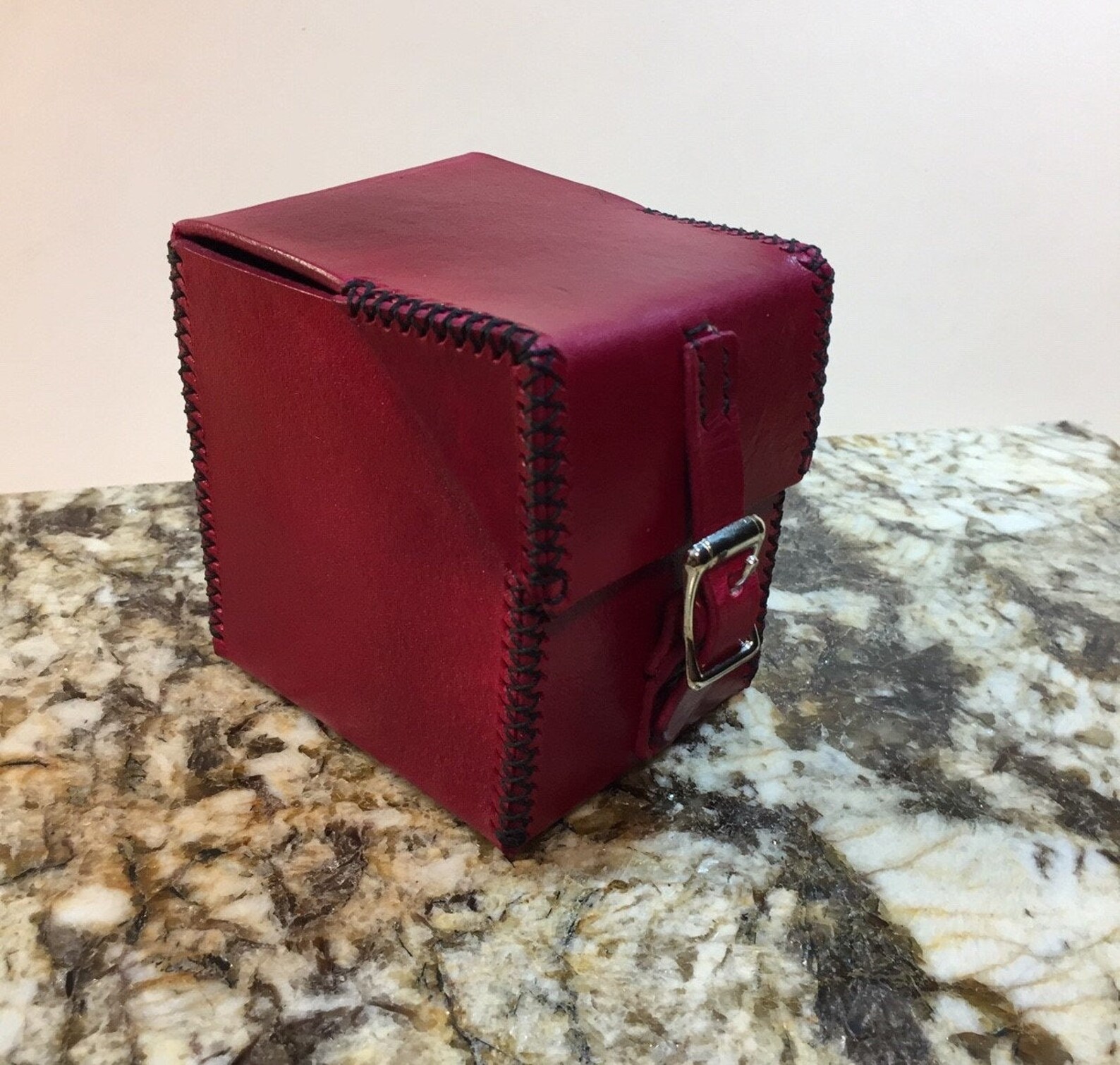 Custom Leather Deck Box Card Case Magic the Gathering Etsy