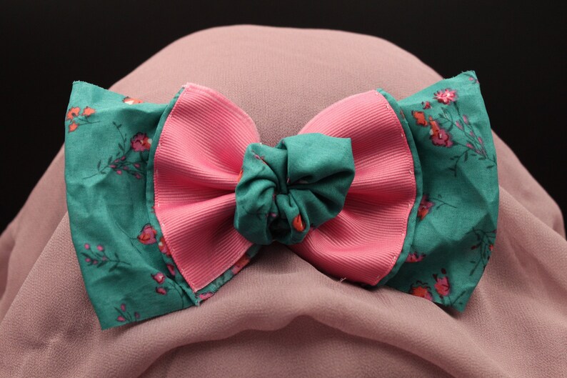 Messy Bow Baby Girl Headband Newborn Baby Bows Soft Nylon Headbands Infant Headwrap