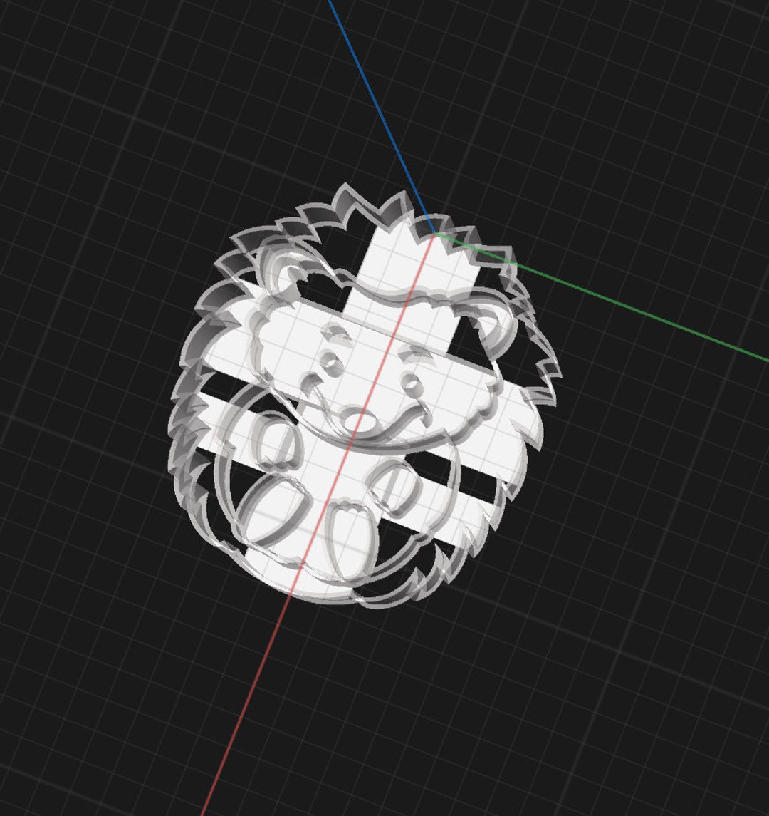 3D Print Files Hedge Hog Cookie Cutter Stamp, Make Your Own Cookie