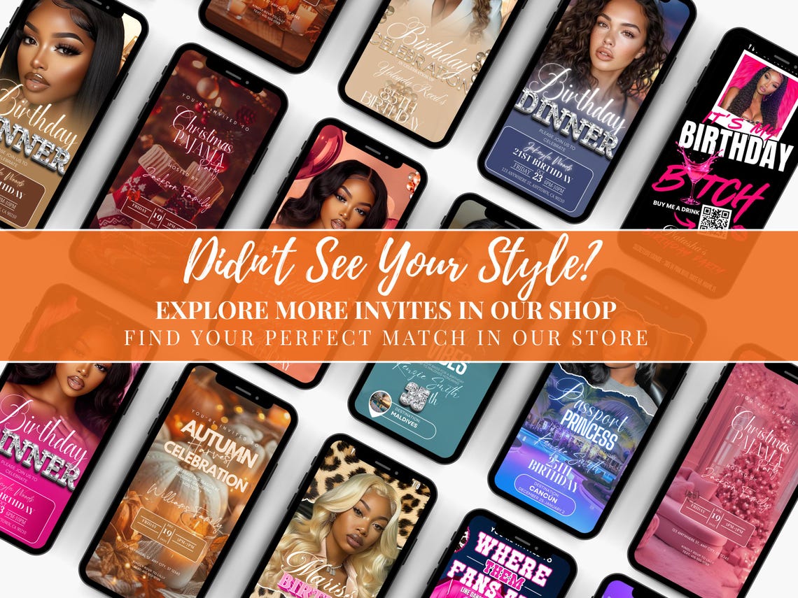 Editable Fall Event Invitation Template | Canva Thanksgiving Evite ...