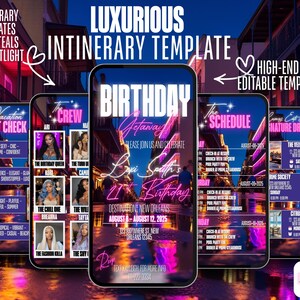 New Orleans Birthday Trip Planner: 5-Page Itinerary Template (Digital Download)