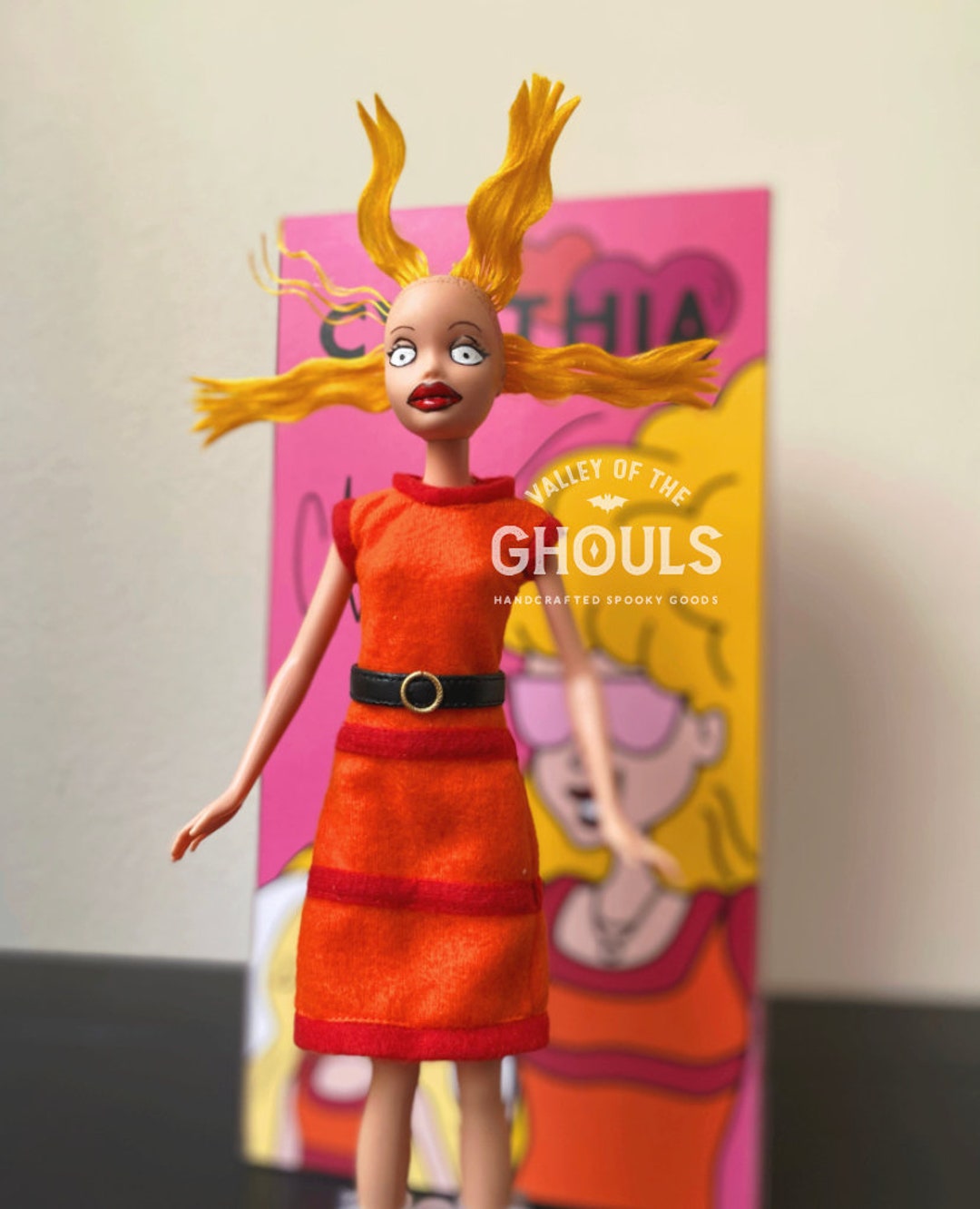 Cynthia Doll From Rugrats OOAK Doll Etsy