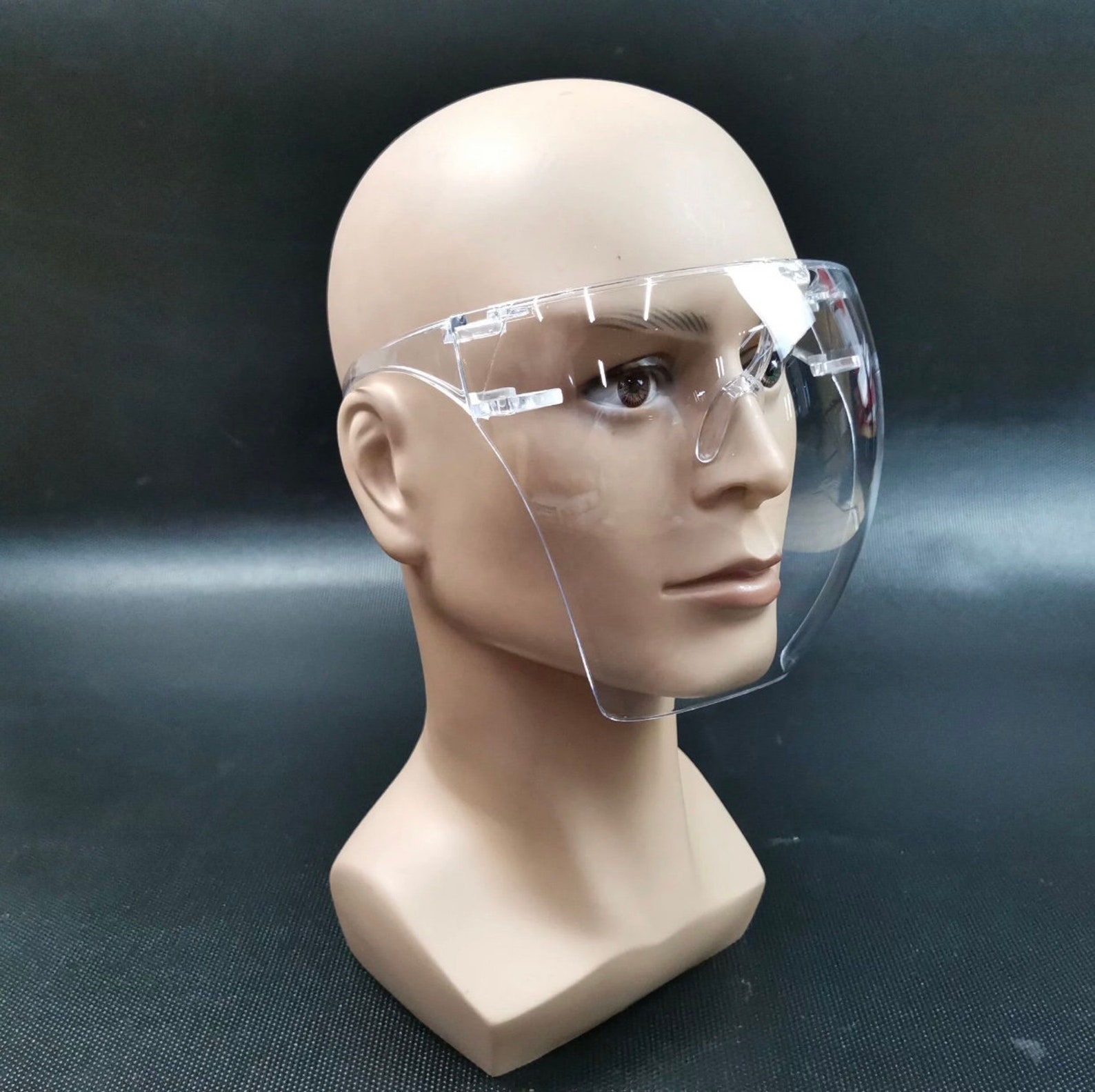 Transparent Clear Face Shield Mask Antifog Face Shield With Etsy