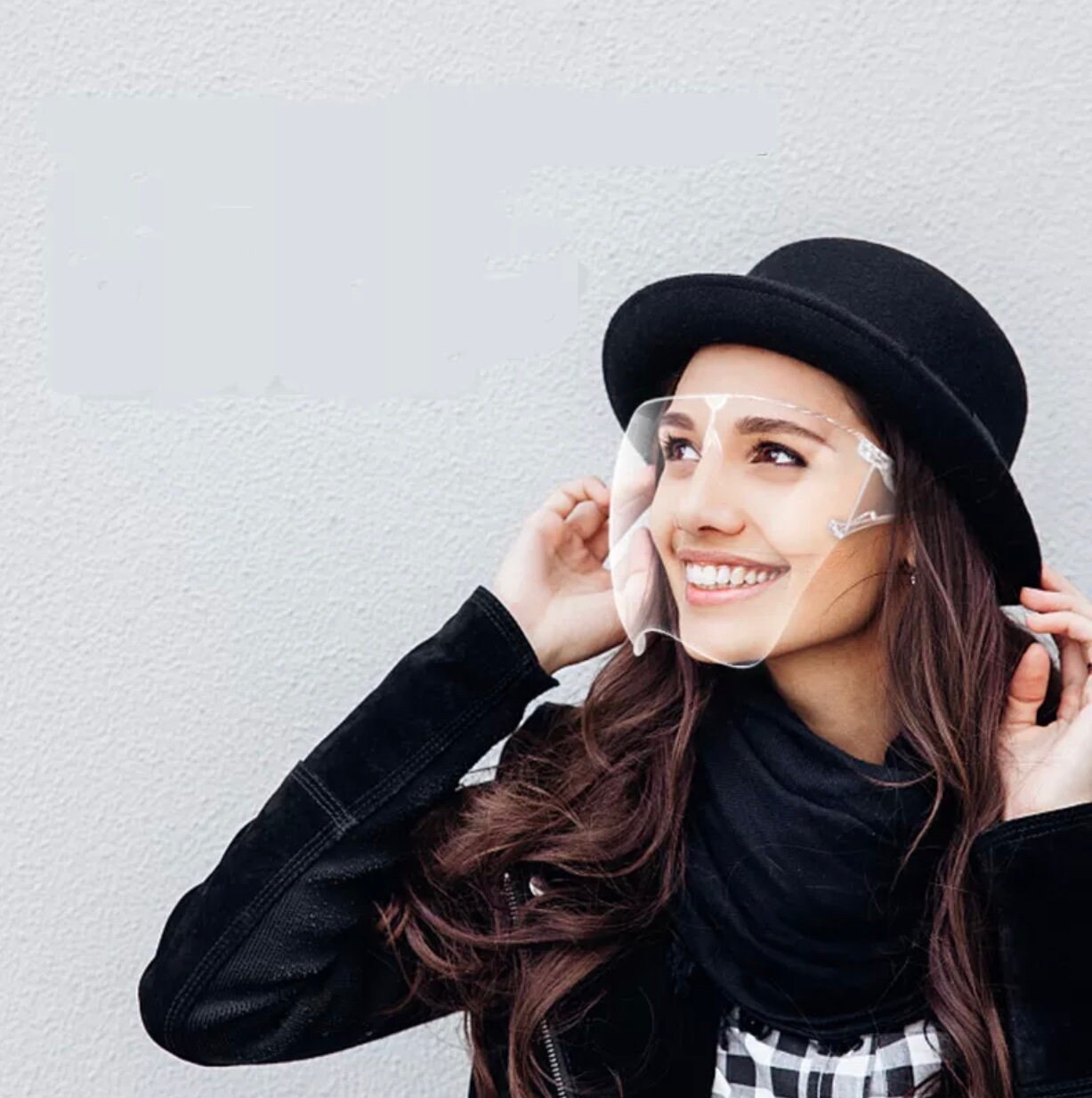 Transparent Clear Protective Shield Visor With Glasses/ Strong Etsy UK