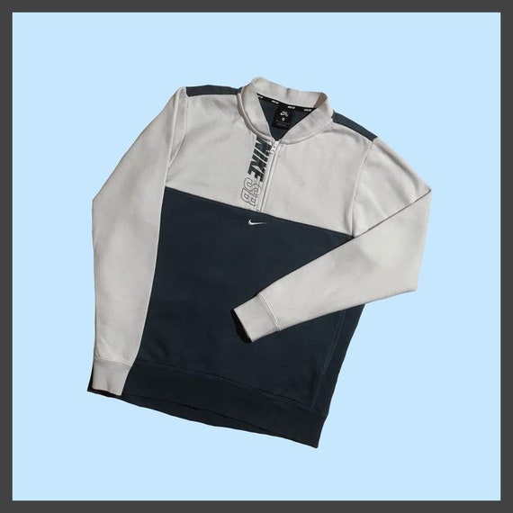 Nike sb vintage zip collared sweatshirt