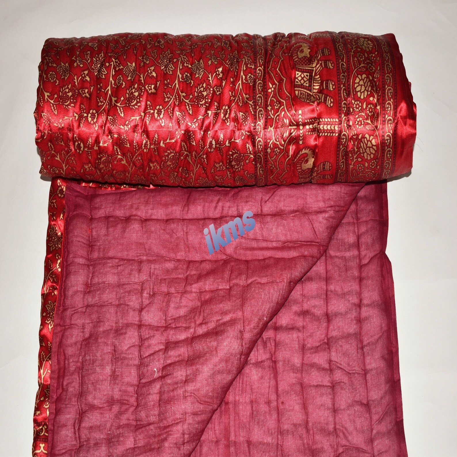 Wunderschöne handgemachte satin Decken Decken Komfort Quilts | Etsy