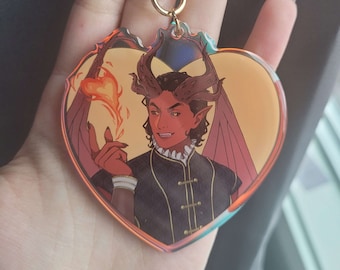 Raphael Epoxy Heart Charm PREORDER / RESTOCK