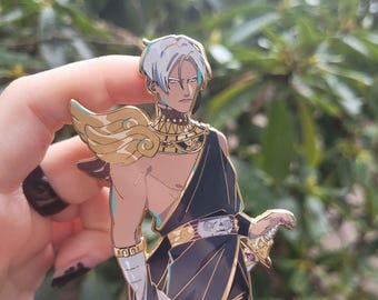 Thanatos Enamel Pin
