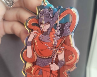 The Impaler Epoxy Charm