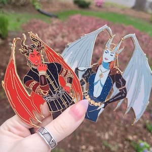 Baldur's Gate NPC Enamel Pin PREORDERS/RESTOCK