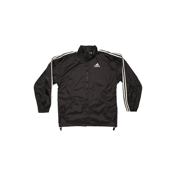 Adidas Originals Lightweight Rain Jacket / Adidas Trefoil Windbreaker / 90s Vintage Rain Jacket / Adidas Rain Jacket / 90s Rain Windbreaker