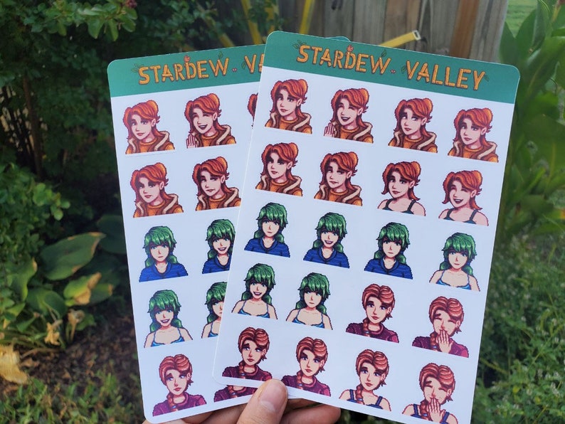Mothers Of Stardew Valley Sticker Set Robin Caroline Jodi - Etsy Uk