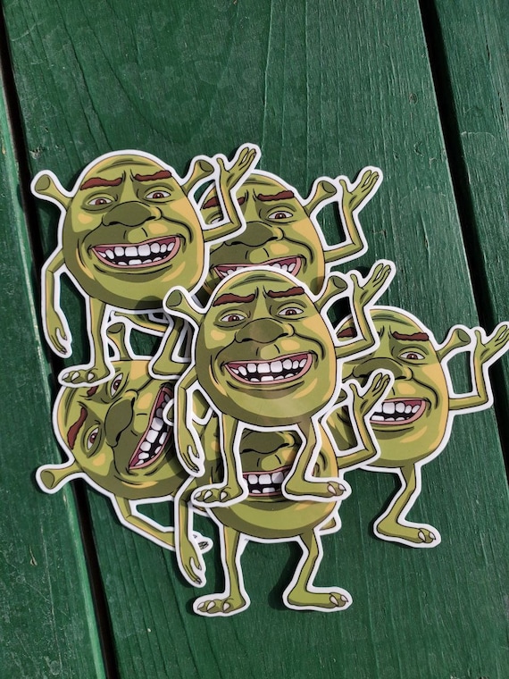  Shrek Meme Sticker Pack Sticker - Sticker Graphic