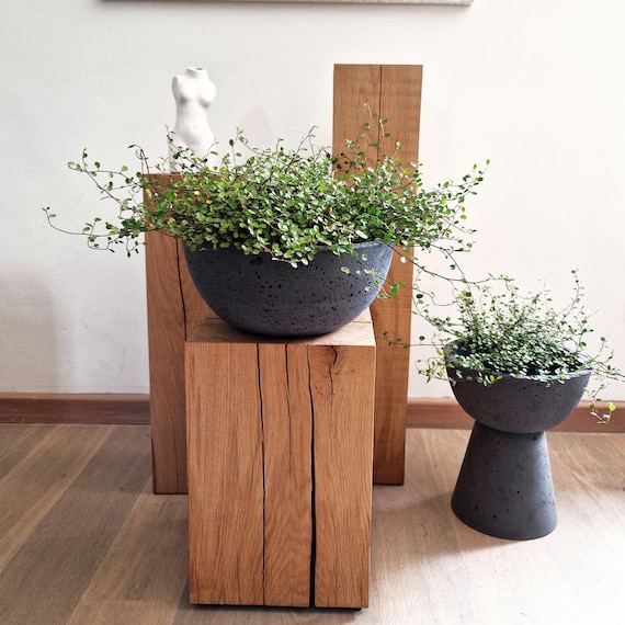 Holzblock Eichenblock ver. Größen | Holzsäule Holzbalken Eiche Holzdeko