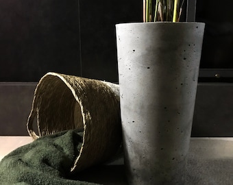 Concrete pot flowerpot | Elis | Scandi, industrial