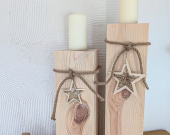 Decorative wooden column, solid wood, wooden beam, candlestick, rods