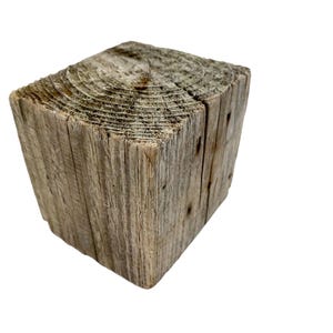 Rustic Driftwood Block: Beach Decor, DIY Crafts