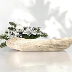 Rustic Driftwood Piece: Beach Home Decor, DIY Art Supplies (10.6&quot;)