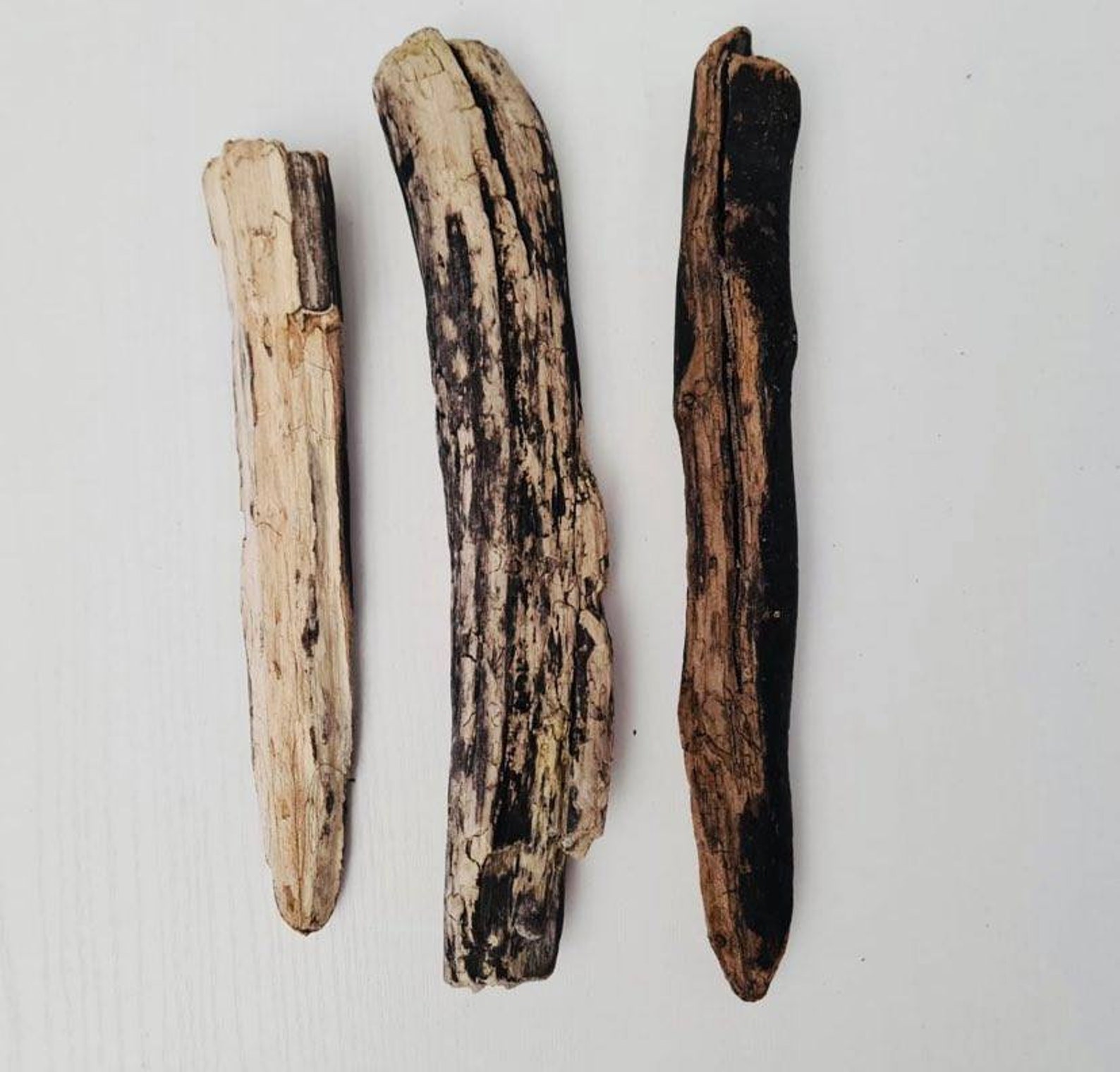 Decorative driftwood pieces set of 5 driftwood pieces rustic Etsy