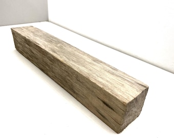Large Driftwood Block (16.9&quot;): Coastal Decor, DIY Crafts