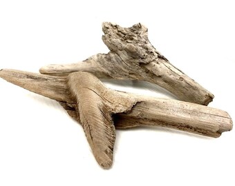 Small Distressed Driftwood: Beach House Decor, Art Supplies, (8.6 -9.8'')