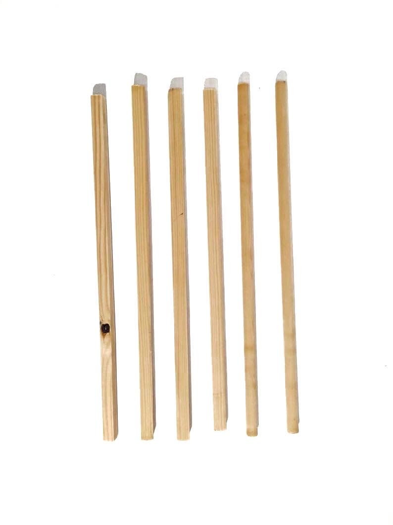 10 Wooden Craft Stick Shapes for Crafts and Decoration Laser Cut Craft  Sticks Craft Supplies Wood Craft Sticks Wooden Craft Sticks 