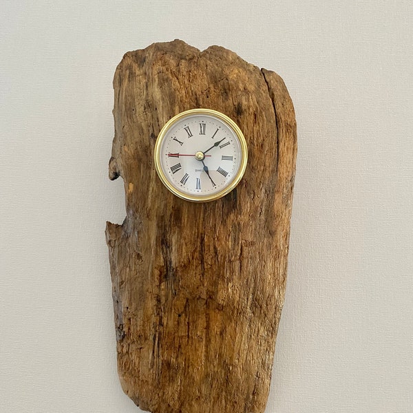 Driftwood Clock Etsy