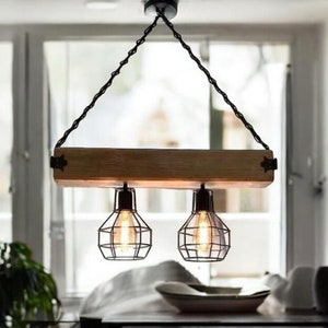 Treibholz Pendelleuchte: Deckenlampe im Boho Style