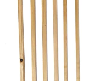 Wooden Dowels: Craft Sticks for Macrame, DIY Decor (13.7 in)