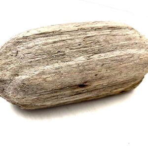 Weathered Driftwood Block (4.7&#39;&#39;): Rustic Beach Art, Coastal Decor