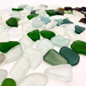 Mini Sea Glass: 100 Tiny Pieces, Jewelry & Mosaic Supplies