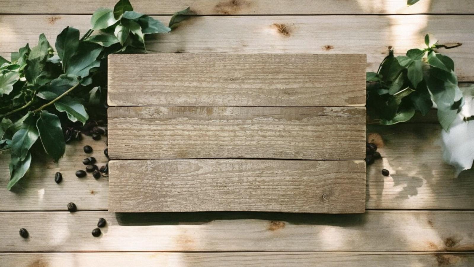 Flat Driftwood Boards (Set of 3): Weathered Wood for Rustic Signage