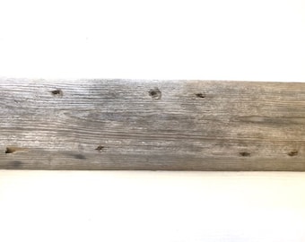 Rustic Weathered Driftwood Board (40.5&#39;&#39;) - Coastal Decor