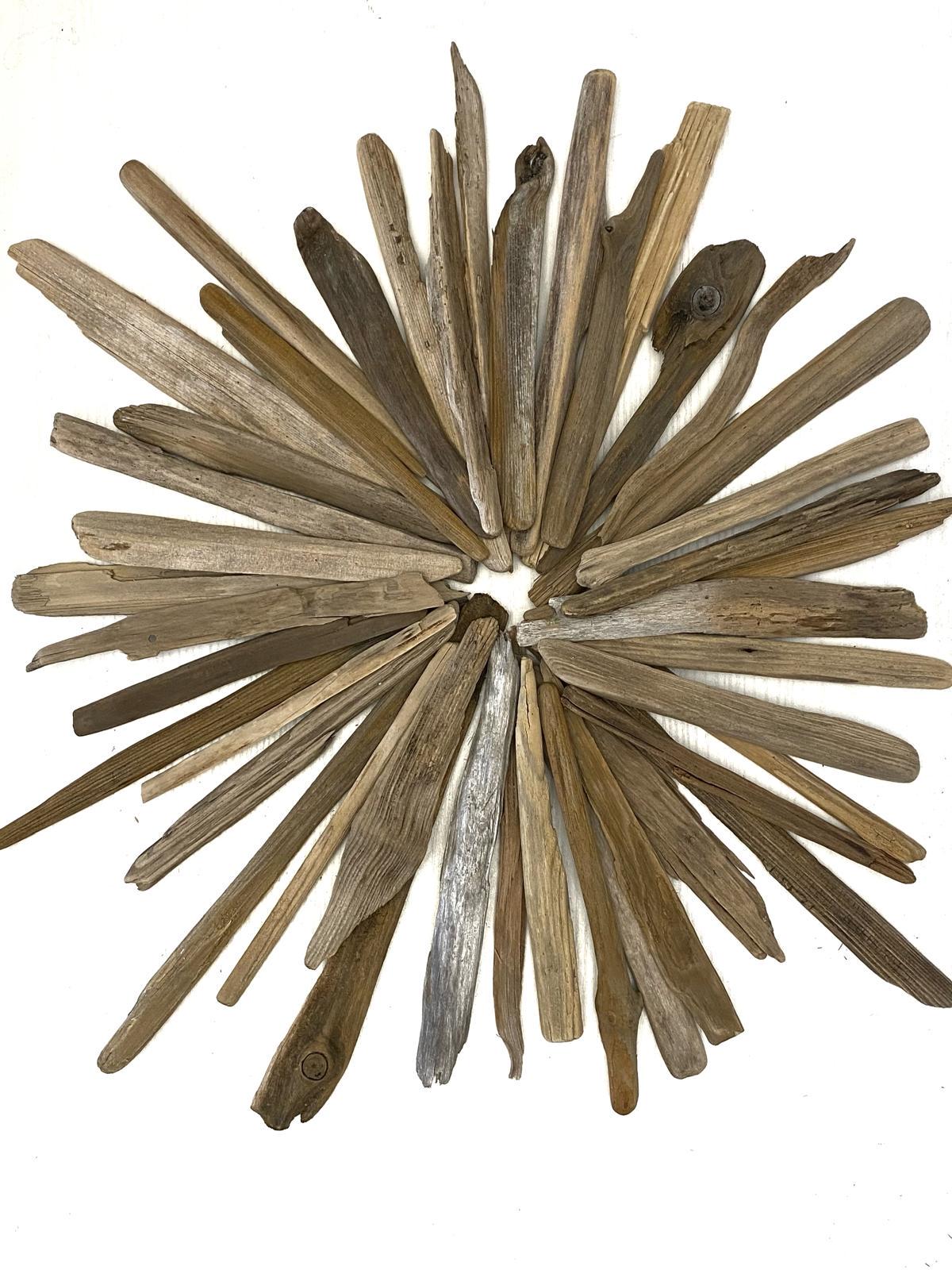 Flat Narrow Driftwood Pieces (6.7 -11.0'') - Coastal DIY Craft