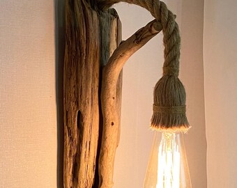 Driftwood lamp, Beautiful hanging pendant light,Driftwood ceiling 