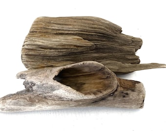 Decorative Driftwood (6.6''): Natural Weathered Wood, DIY Crafts
