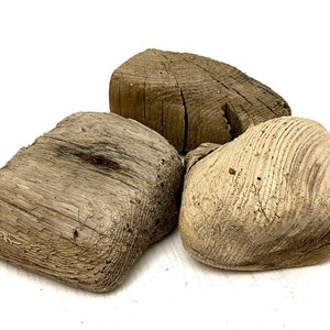 Baltic Sea Driftwood Blocks: Beach Art DIY Supplies