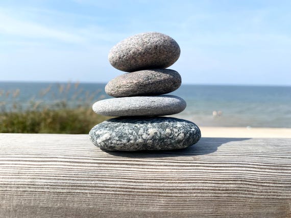 25 Pietre Piatte Per Dipingere - Ciottoli Naturali Per Arte Fai Da Te, Decorazione Giardino E Acquario - Foto 2